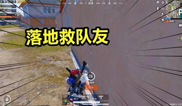 和平精英辅助队友回泉水