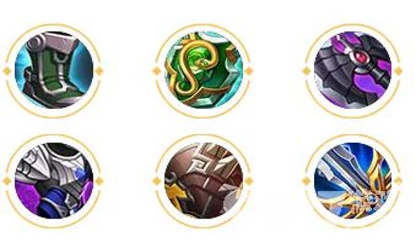 和平精英关羽辅助出装铭文