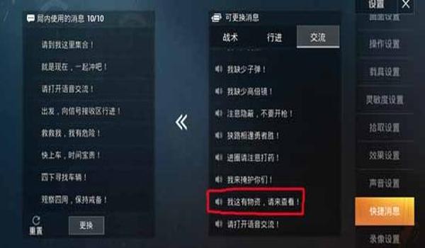 和平精英显示物资的辅助器