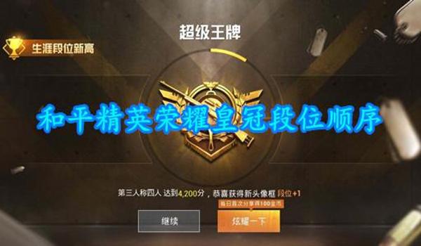 和平精英皇冠局用辅助器